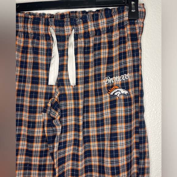 Denver Broncos Plaid Lounge Pants | Women’s M 🏈 - Picture 2 of 4